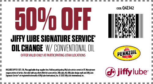 Jiffy Lube Oil Change Coupon